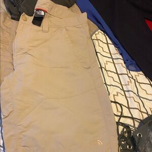 The North Face Men's Light Brown Cargo Shorts